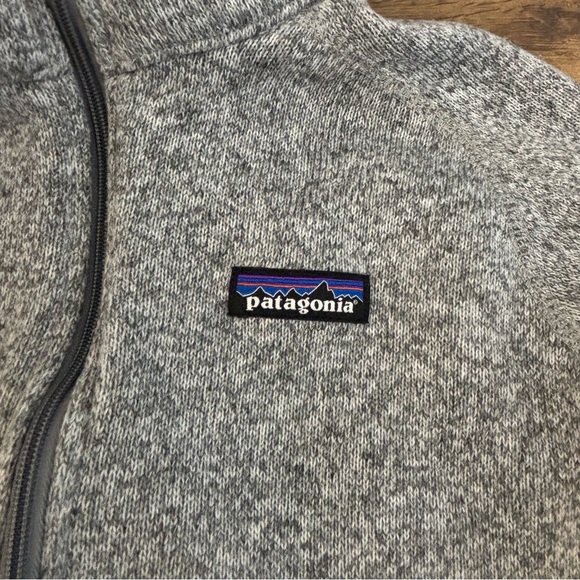 Patagonia Better Sweater 1/4 Zip Gray Birch Pullover Women’s - Picture 4 of 8